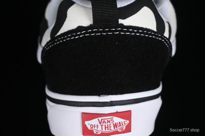 Vans Classics Knu Skool Cow Print Chunky Tongue Skate Shoes - VN0009QCB9P 1