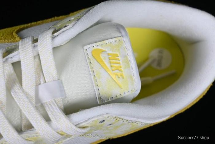 Nike SB Dunk Low Premium Yellow White SB Shattered Backboard Fashion Casual Skate Shoes - DM9467-700 1