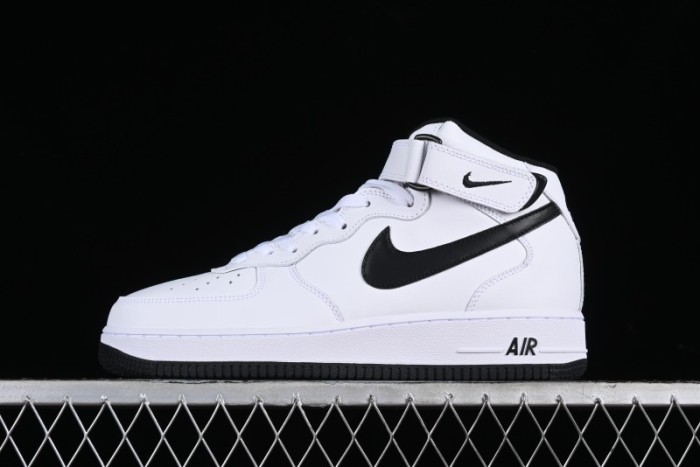 Nike Air Force 1 '07 Mid Casual Sneakers in White/Black - DV0806-101 1
