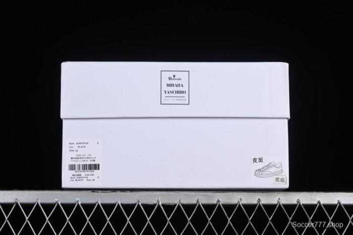 Wayne Original Sole Leather Low Sneaker with Melted Ice Cream Outsole - W.E5 1