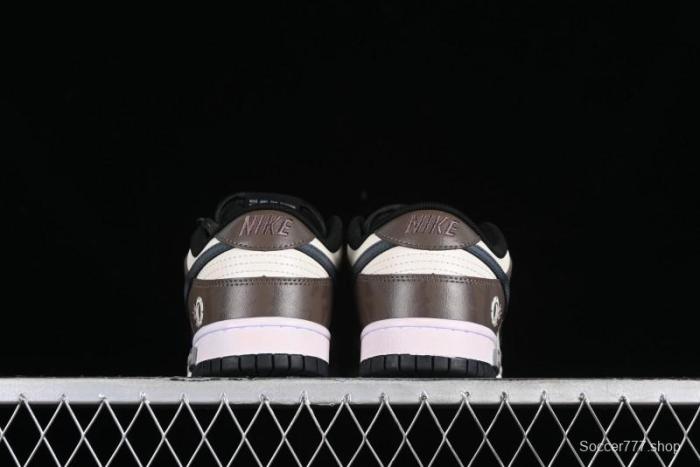 Nike Dunk Low Panda Prank Street Racing Electro Rust Distressed SB Strap Low-Top Casual Sneakers - DD1391-100 1