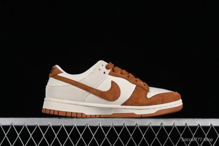 Nike SB Dunk Low Lightning Collaboration - Beige Brown Colorway with Small Brown Swoosh Anniversary High-End Custom Low-Top Casual Skate Shoes - XD1688-031 1