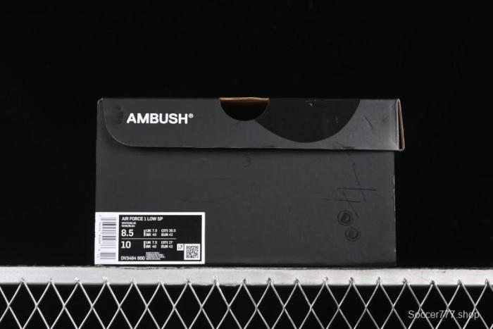 Nike Air Force 1 '07 Low Casual Sneakers Ambush Collaboration - DV3464-900