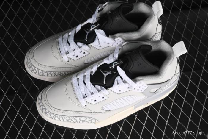 Nike Jordan Spizike Low AJ Hybrid Elements All Black Crackle Casual Sneakers - HQ1191-011