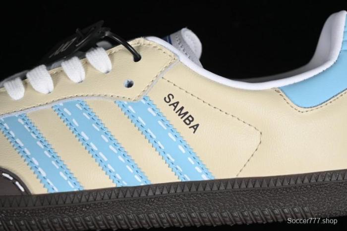 Adidas Originals Samba OG IG1024 Mechanical Magic Pudding Biscuit Custom Casual Sneakers - IG1024 1