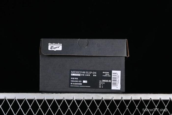 Onitsuka Tiger Mexico 66 Low-Top Canvas Casual Running Shoes - 1183A360-103 1