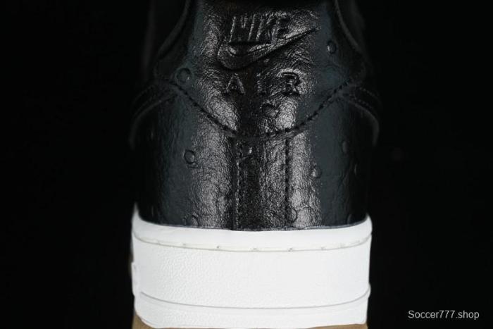 Nike Air Force 1 '07 Low Casual Sneakers with Full-Length Honeycomb Air Cushion - DZ2708-002 1