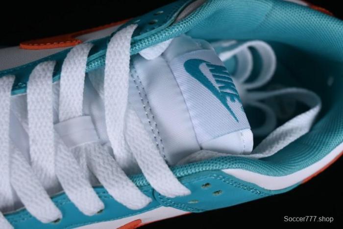 Nike SB Dunk Low Casual Skate Shoes in White Green Orange - DV0833-102 1