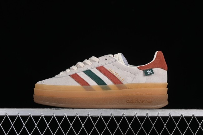 Adidas Originals Gazelle Bold IG3685 Low-Top Sneakers with Thick Sole for Casual Wear Anti-Slip and Durable 1