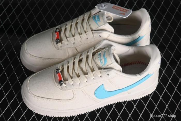 Nike RTFKT x Nike Air Force 1 Low Casual Sneakers with Full-Length Air Cushion - FQ3954-100 1