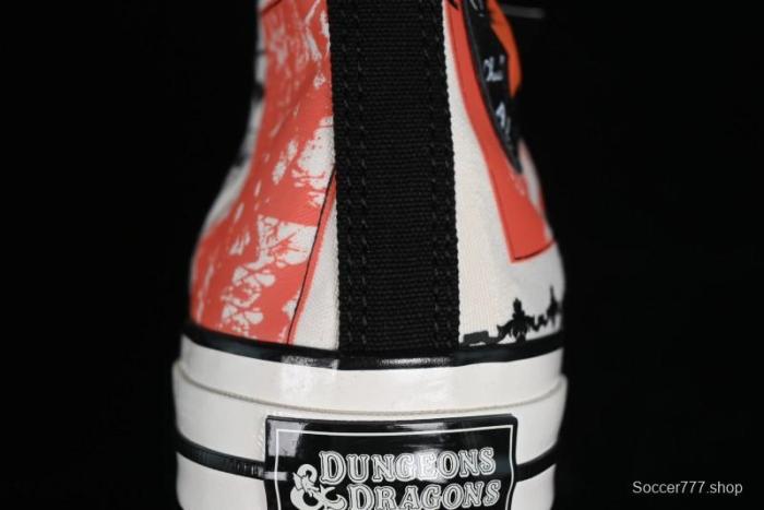 Converse Chuck Taylor High Top Casual Sneakers with Dungeons & Dragons 50th Anniversary Collaboration Design - A09883C 1
