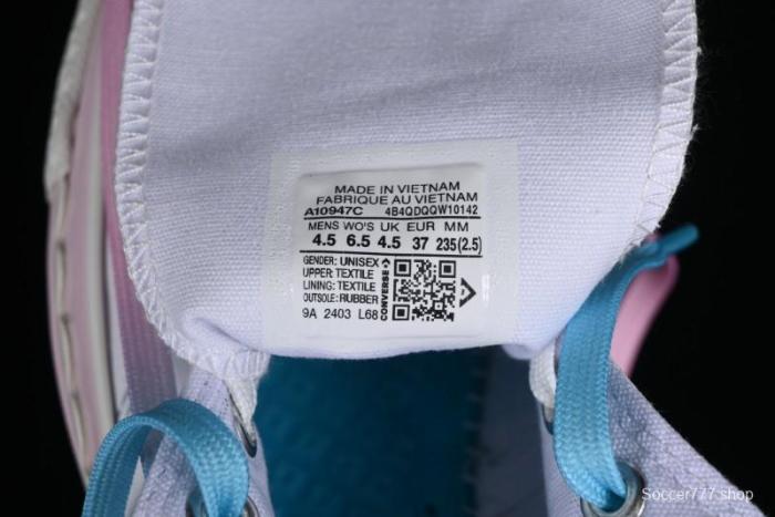 Converse Chuck 1970s Ice Cream Fun White Pink High Top Canvas Sneakers - A10947C 1