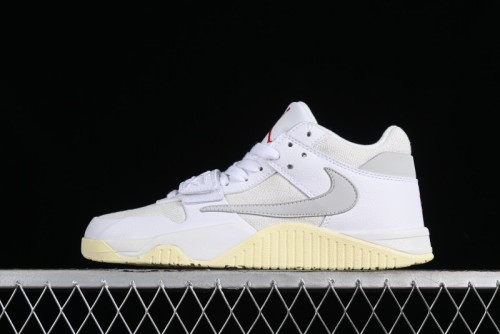 Nike Travis Scott x Jordan Cut The Check AJ1 Basketball Shoes with Velcro Strap - FZ8117-003 1