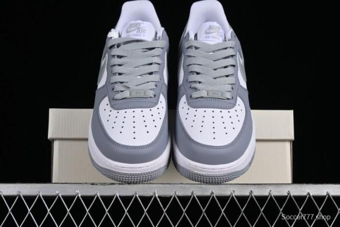 Nike Air Force 1 '07 Low Casual Sneakers with Full-Length Air Cushion - FJ4146-111 1