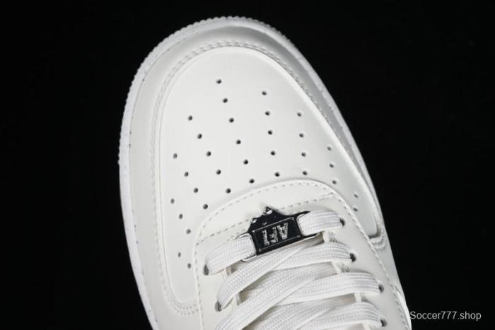 Nike Air Force 1 '07 Low Casual Sneakers with Full-Length Air Cushion - FN8540-100 1