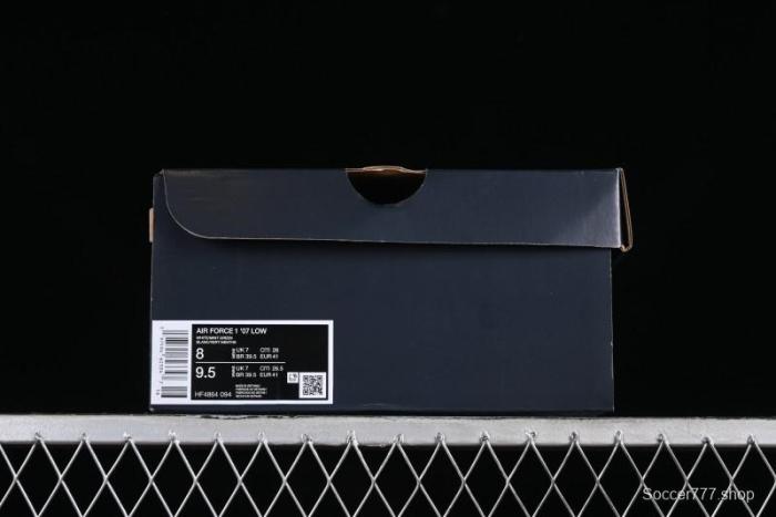 Nike Air Force 1 '07 Low Casual Sneakers with Full-Length Air Cushion - HF4864-094 1