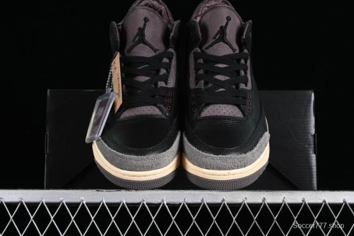Nike A Ma Maniere x Air Jordan 3 Retro Black Sneakers - FZ4811-001 1