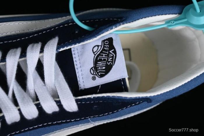 Vans Sk8-Mid Navy Blue Mid-Top Retro Classic Casual Canvas Shoes - VN0A391F5TU 1