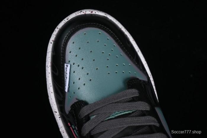 Nike Dunk Low Panda Prank Universe Exploration - Black Purple SB Strap Low Top Casual Skate Shoes - DV0831-002 1