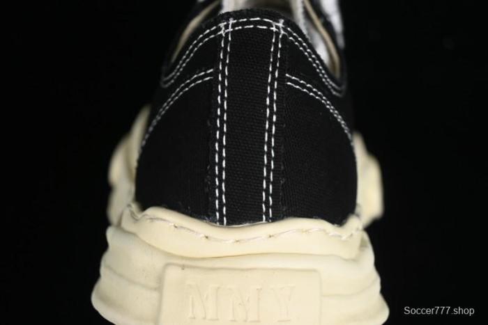 Wayne MMY Original Sole Leather Low Sneaker with Deconstructed Ice Cream Sole - W.E5 1