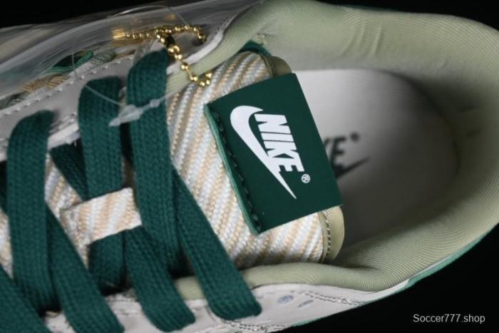 Nike SB Dunk Low UN Collaboration - White Green Swoosh Anniversary Custom Low-Top Casual Skate Shoes - DQ1098-359 1