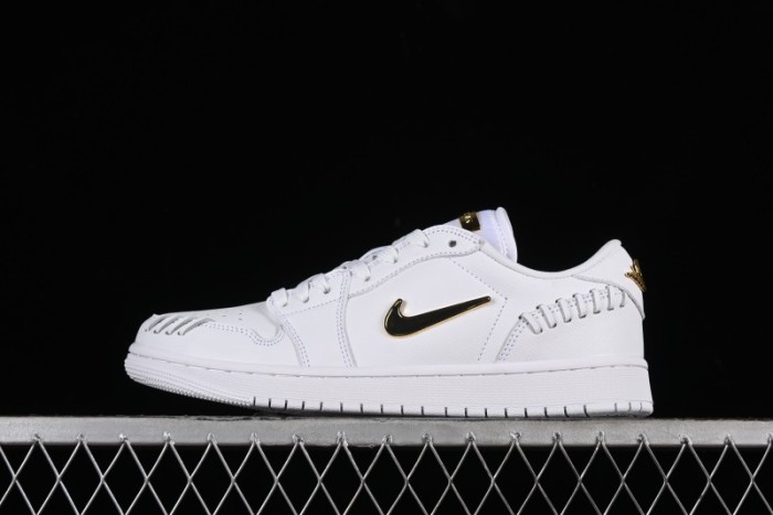 Nike Air Jordan 1 Low Method of Make Casual Sneakers in White Gold - FN5032-100 1