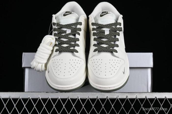 Nike SB Dunk Low Collaboration Triple Swoosh Military Green Low-Top Casual Skateboarding Shoes - NK5639-323 1