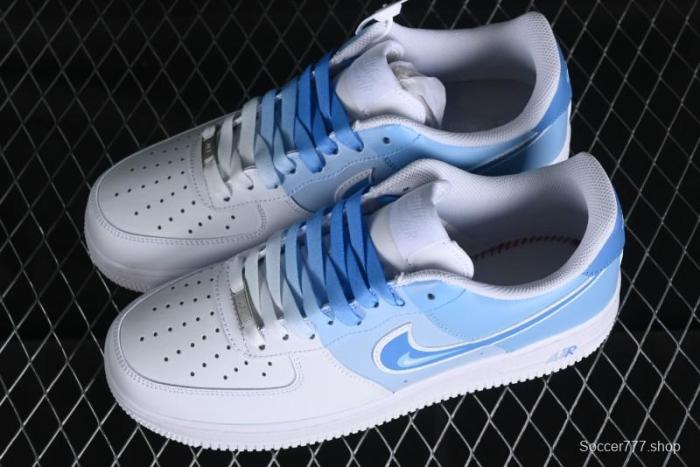 Nike Air Force 1 '07 Low Triple Color Gradient Minimalist Hand-Drawn Casual Sneakers - CW2288-951 1
