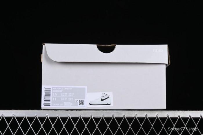Nike Air Force 1 '07 Mid Casual Sneakers in White/Black - DV0806-101 1