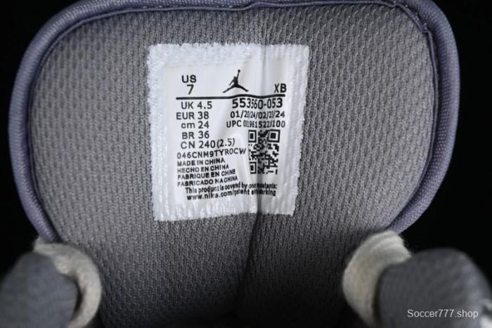 Nike Air Jordan 1 Low AJ1 Panda Prank Modern Gray Floral Low-Top Casual Sneakers - 553560-053 1