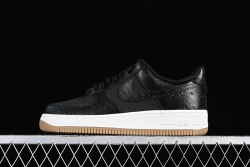 Nike Air Force 1 '07 Low Casual Sneakers with Full-Length Honeycomb Air Cushion - DZ2708-002 1