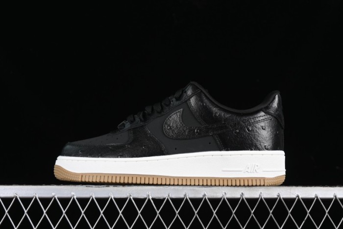 Nike Air Force 1 '07 Low Casual Sneakers with Full-Length Honeycomb Air Cushion - DZ2708-002 1