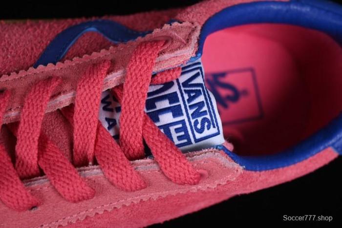 Vans Vault Og Sport Low Retro Suede Canvas Vulcanized Shoes in Dragon Fruit - VN000CQRCHL 1