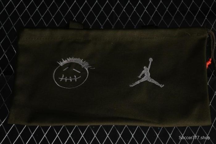 Nike Travis Scott x Jordan Cut The Check AJ1 Basketball Shoes with Velcro Strap - FZ8117-003 1