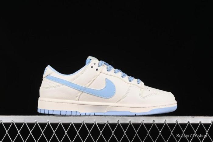 Nike SB Dunk Low UN Collaboration - Sky Blue Anniversary High-End Custom Low-Top Casual Skate Shoes - BB2699-212