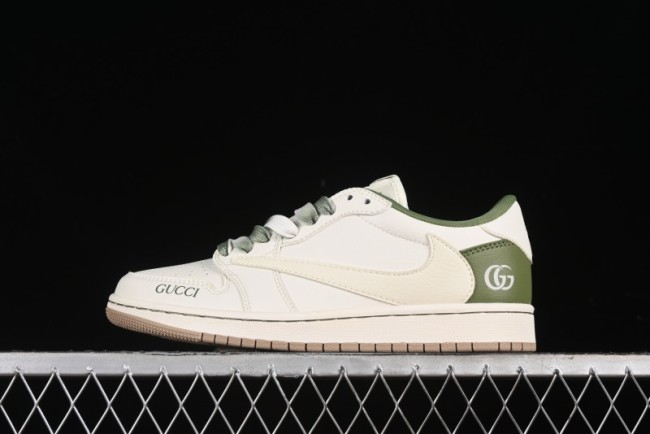 Nike Travis Scott x Fragment Design x Air Jordan 1 Low OG SP AJ1 Low-Top Casual Sneakers - XY2688-105