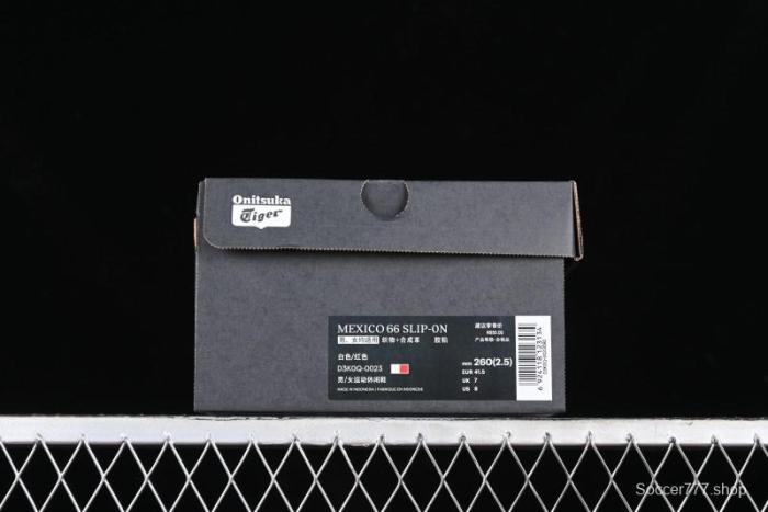 OnitsukaTiger Mexico 66 Low-Top Canvas Casual Running Shoes - D3K0Q-0023