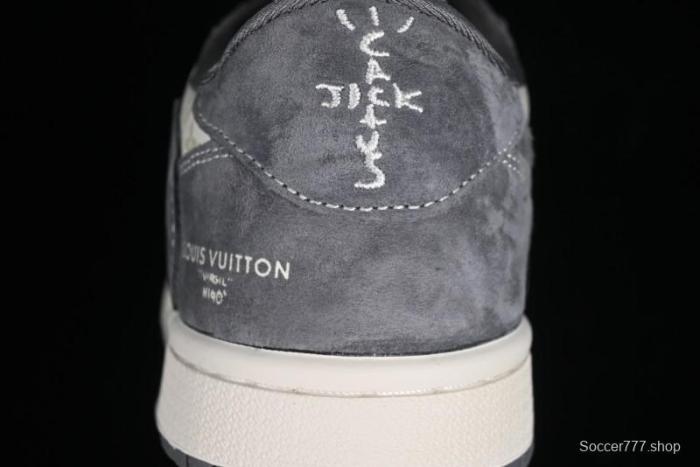 Nike Air Jordan 1 Low OG SP Travis Scott x Fragment Design Collaboration Sneakers - SJ2068-001 1