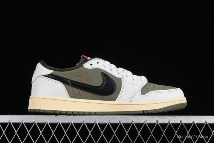 Nike Travis Scott x Air Jordan 1 Low OG Retro Sneakers DM7866-200 1
