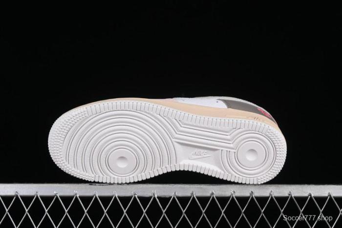 Nike Air Force 1 '07 Low Valentine's Day Limited Edition EKG Heartbeat Double Heart Design Casual Sneakers - TY0301-222 1