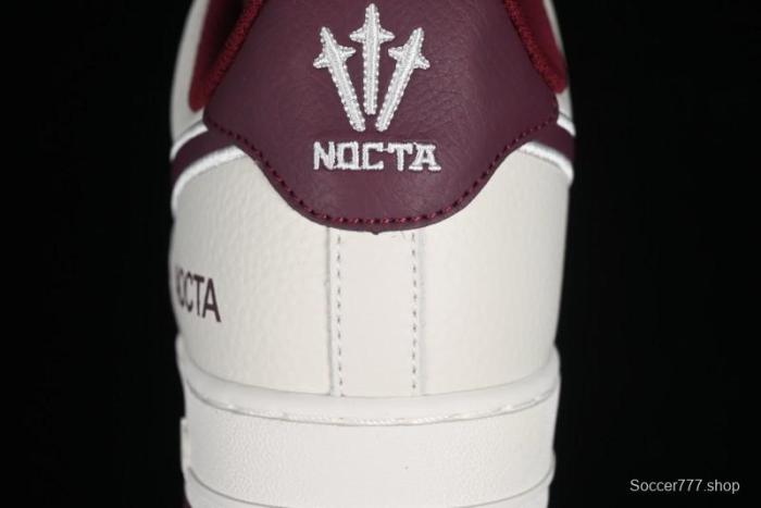 Nike Nocta x Nike Air Force 1 '07 Low Casual Sneakers with 3M Reflective Details and Full-Length Air Cushion - NO0224-022 1