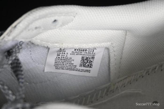 Nike Travis Scott x Fragment Design x Air Jordan 1 Low OG SP AJ1 Low Top Casual Sneakers - XY2688-113