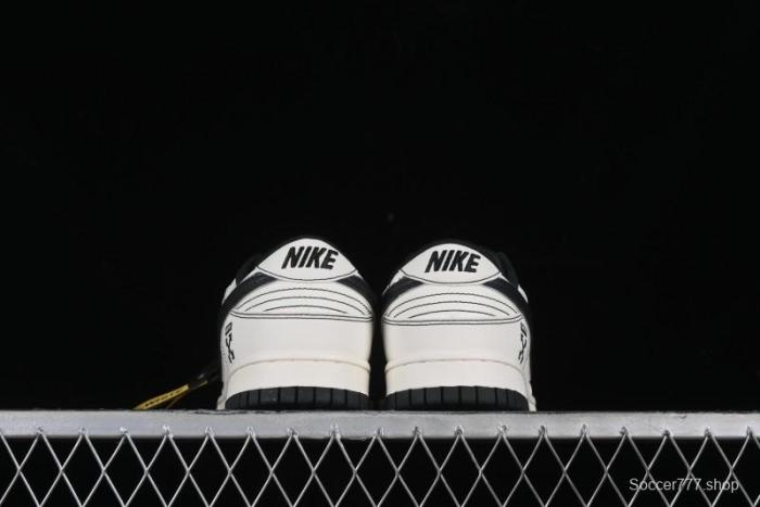 Nike SB Dunk Low OFF-WHITE Collaboration - Anniversary Edition Customized Low-Top Casual Skate Shoes - DJ2024-003 1