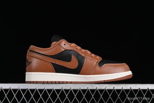 Nike Air Jordan 1 Low AJ1 Black Mocha Casual Sneakers - DC0774-021 1