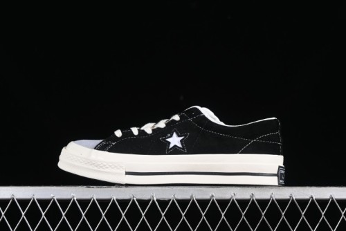 Converse One Star J Vtg Suede Low-Top Casual Sneakers in Black/Grey - M.C3 1
