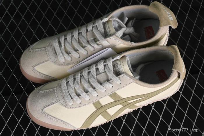 Onitsuka Tiger Mexico 66 Low-Top Leather Casual Running Shoes - 1183C076-101 1