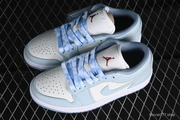 Nike Air Jordan 1 Low AJ1 White Magnolia Casual Sneakers - DC0774-164 1