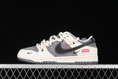 Nike SB Dunk Low Stussy Anniversary Edition Customized Low-Top Casual Sneakers - SJ2068-287