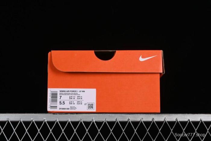 Nike Air Force 1 '07 Low Casual Sneakers with Full-Length Air Cushion - DV3808-500 1