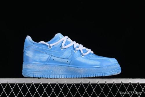 Nike Air Force 1 '07 Low Tie-Dye Blue Casual Sneakers - YY2024-929 1